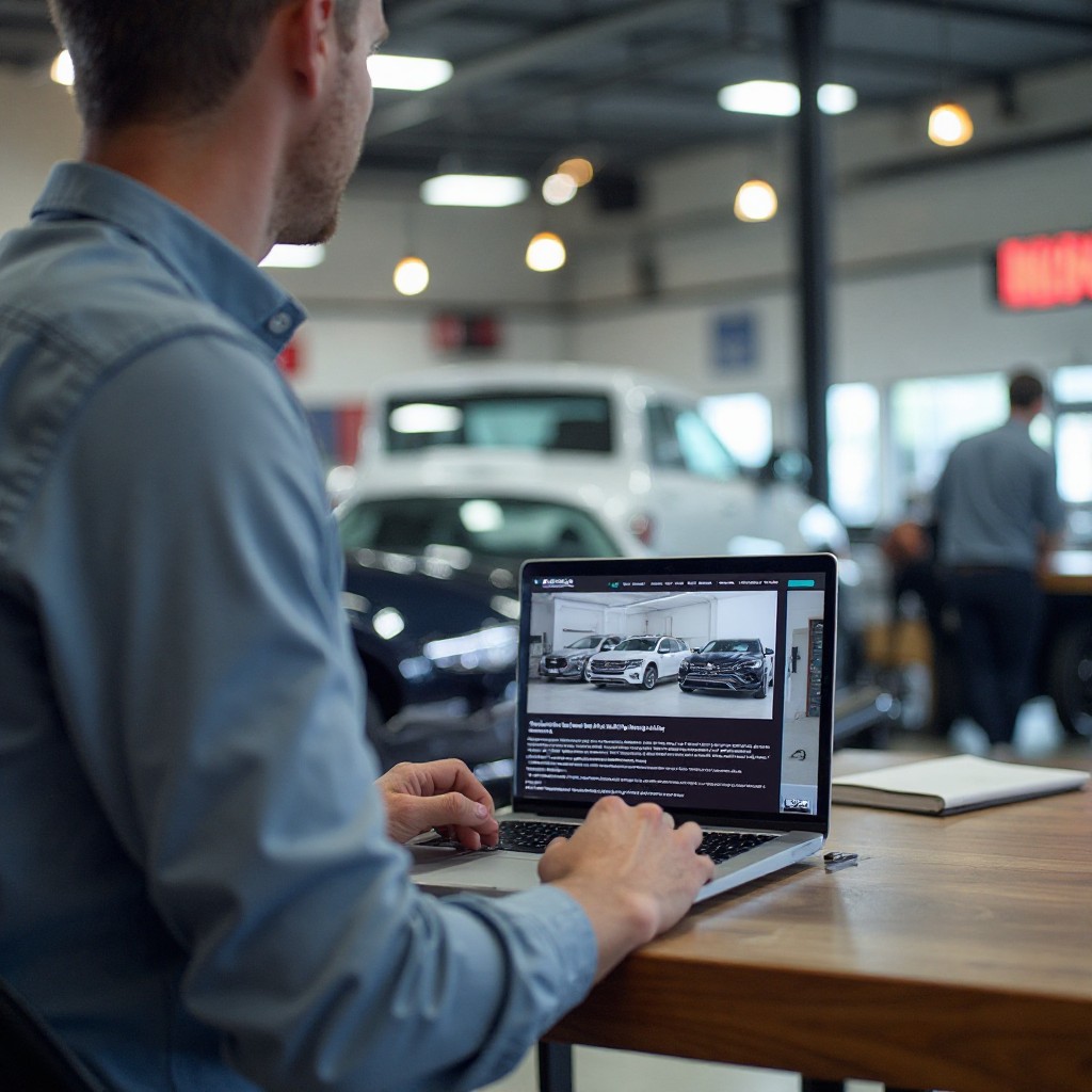Dealership website preview