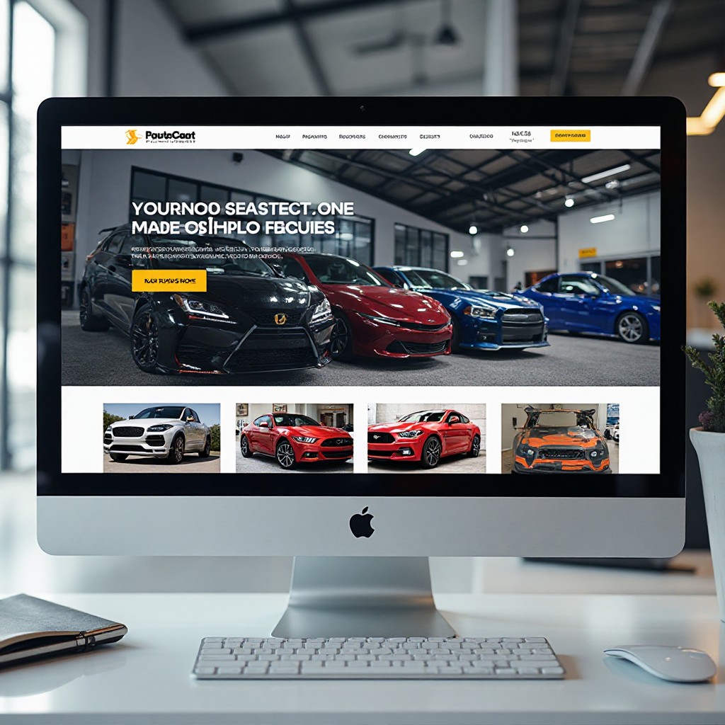 Custom web design showcase